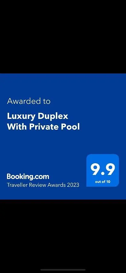 Luxury Duplex With Private Pool Villa Eilat